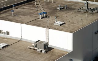 A building after commercial roof repair in Nashville, TN