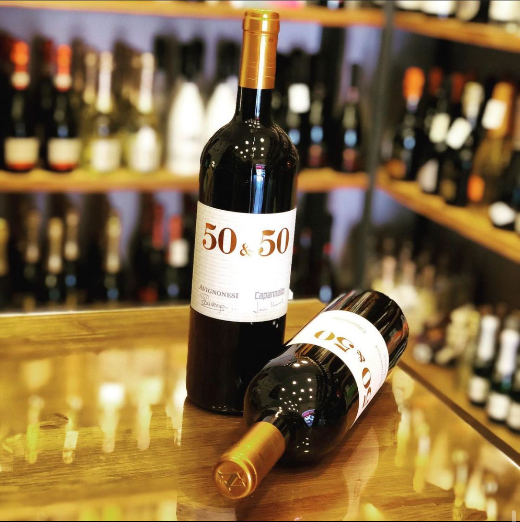 vino rosso 50 e 50