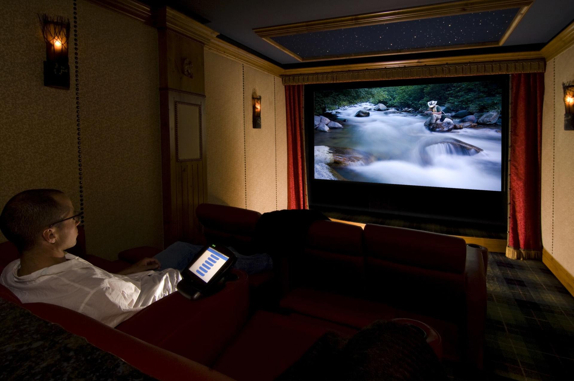 Home Theater Services — Lock Icon on Keyboard in Starkville, MS