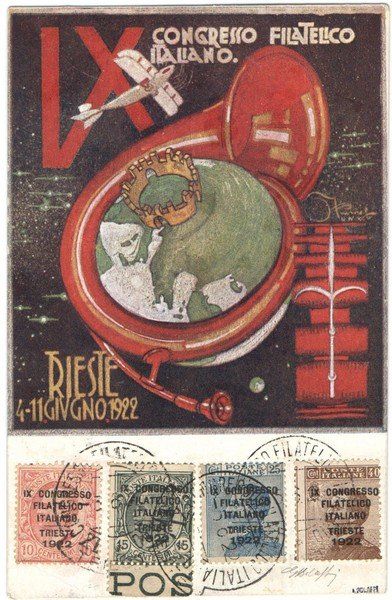 un volantino del Congresso Filatelico Italiano