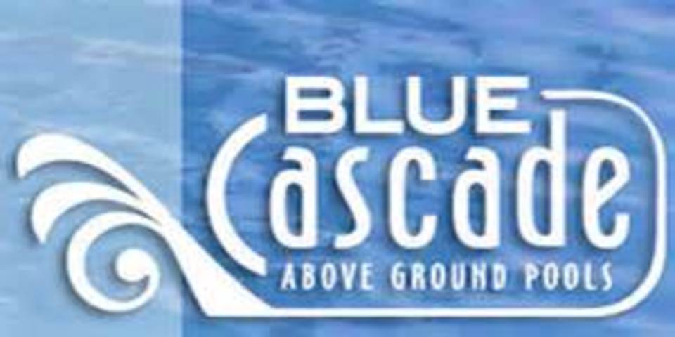 Blue cascade logo