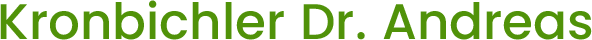 KRONBICHLER DR. ANDREAS-LOGO