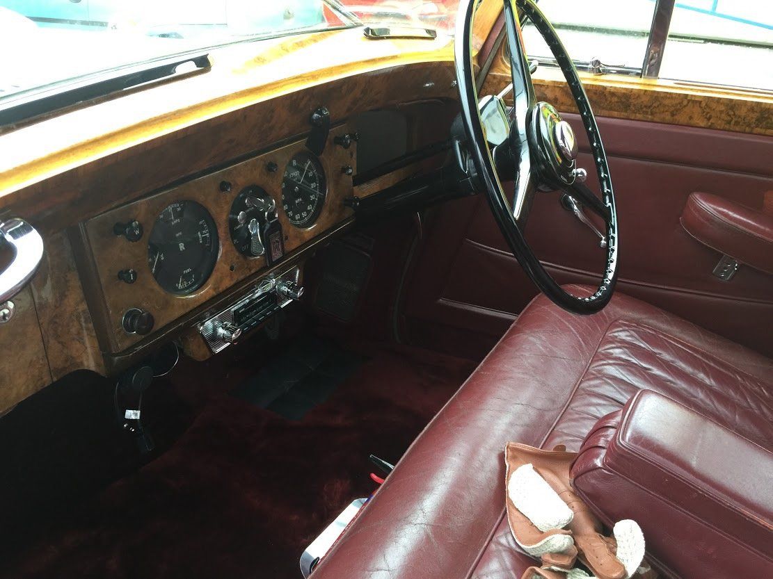 Interiors of a car