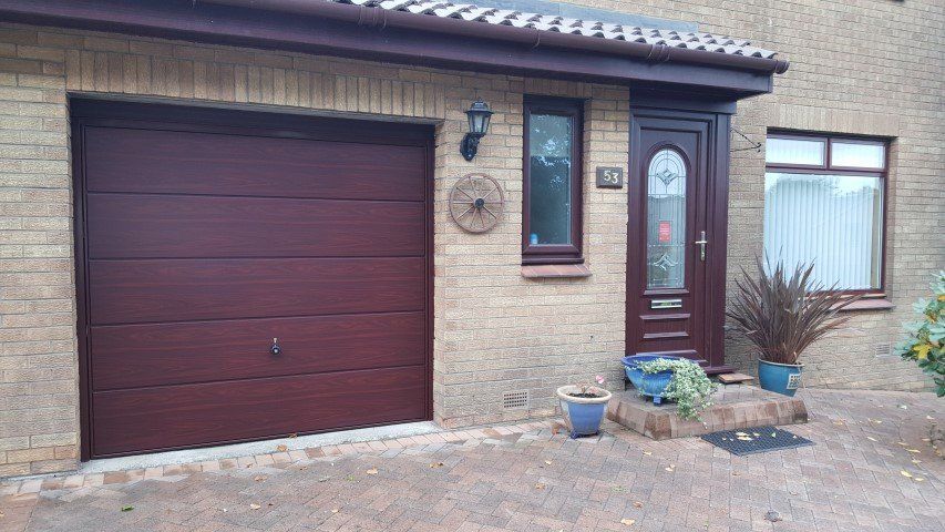 Domestic garage door