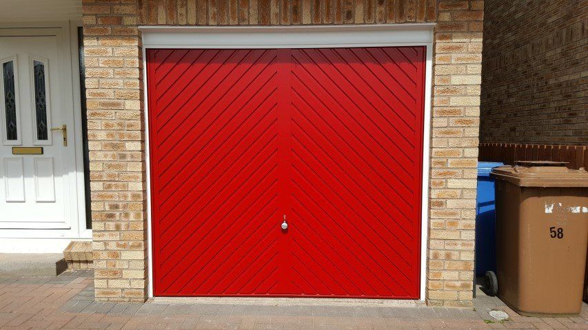 Garage door front