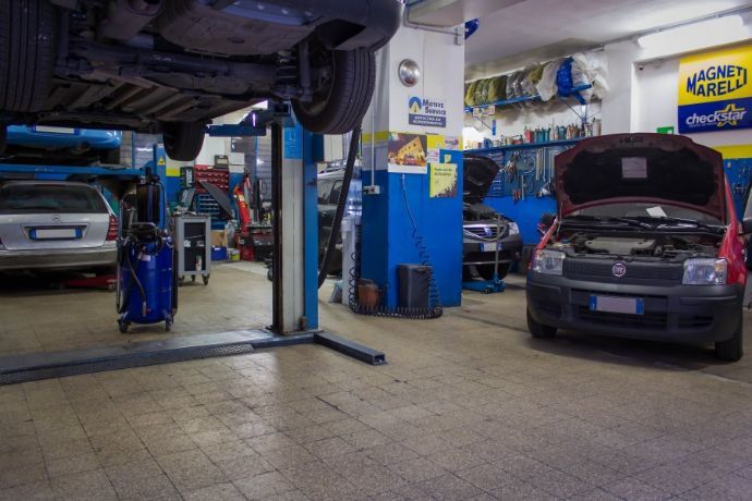Dettaglio officina