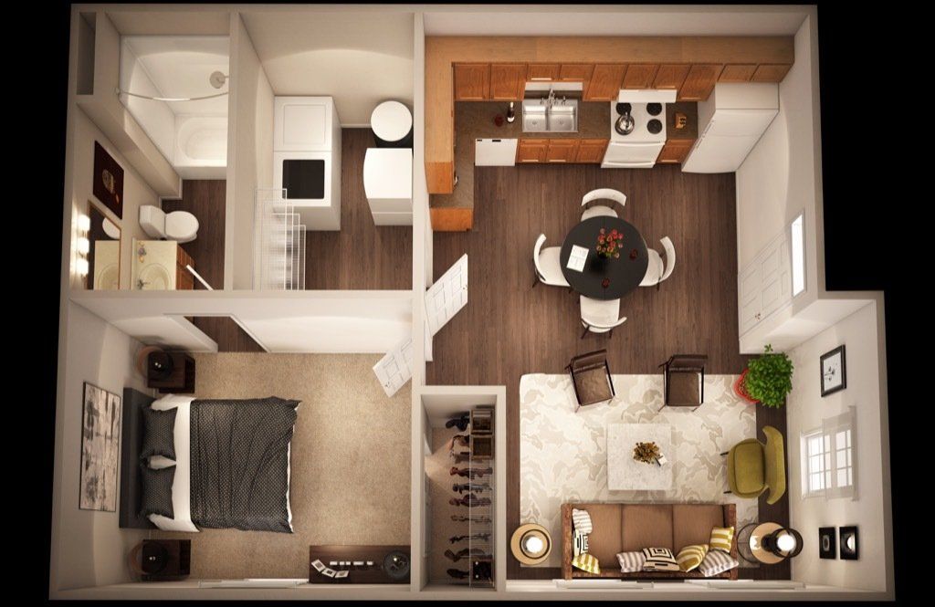 ONE BEDROOM 