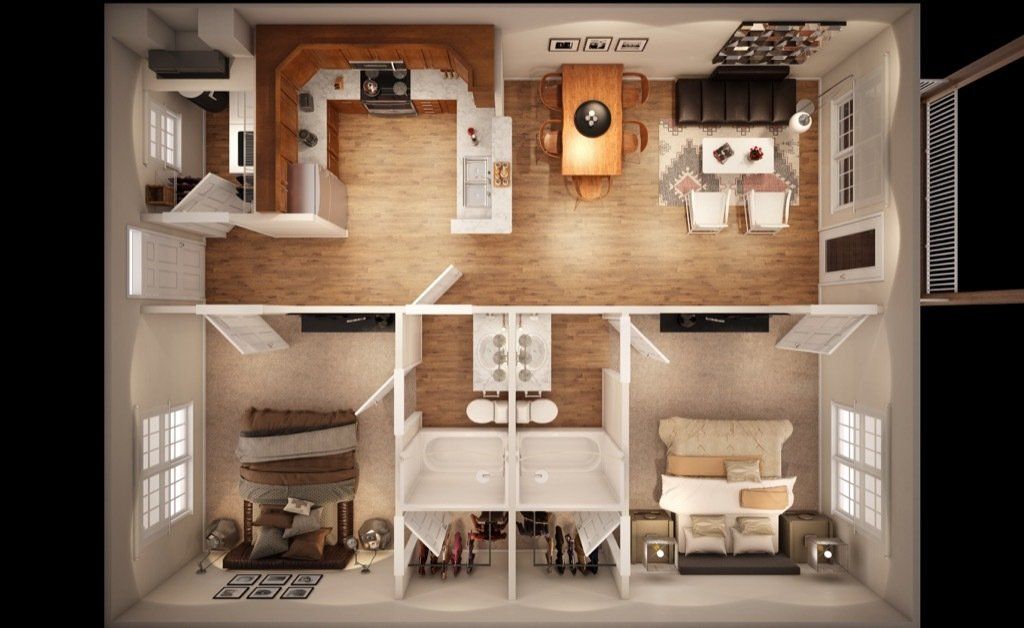 TWO BEDROOM