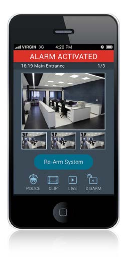 iRisco Phone app