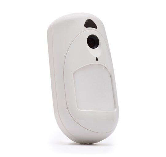 A white object with a camera on top of it