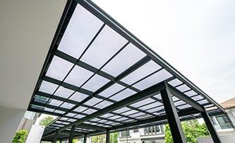 Polycarb roofing — Commercial Plumbing in Taree, NSW