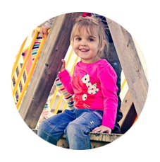 Girl smiling
