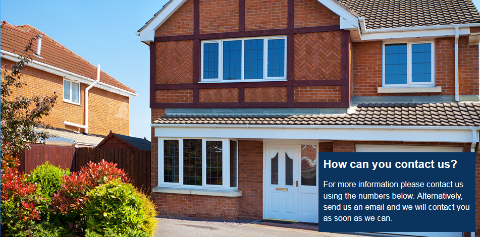When you need a builder in Stevenage call 01438 904 231 Large house with uPVC windows and doors