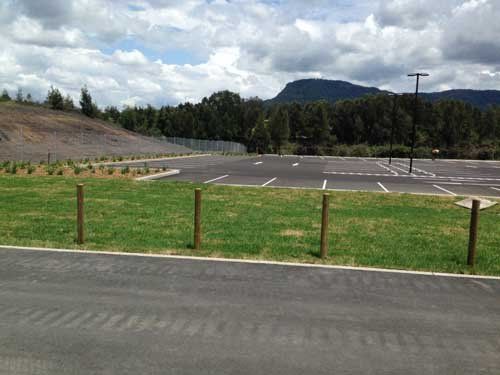 parking lot view