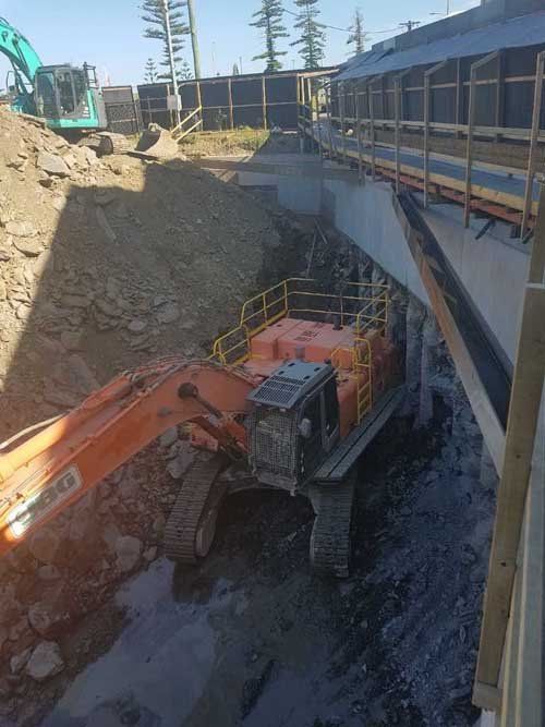 view of project from above
