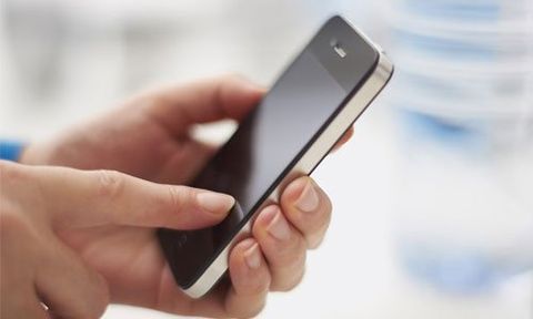 iPhone user