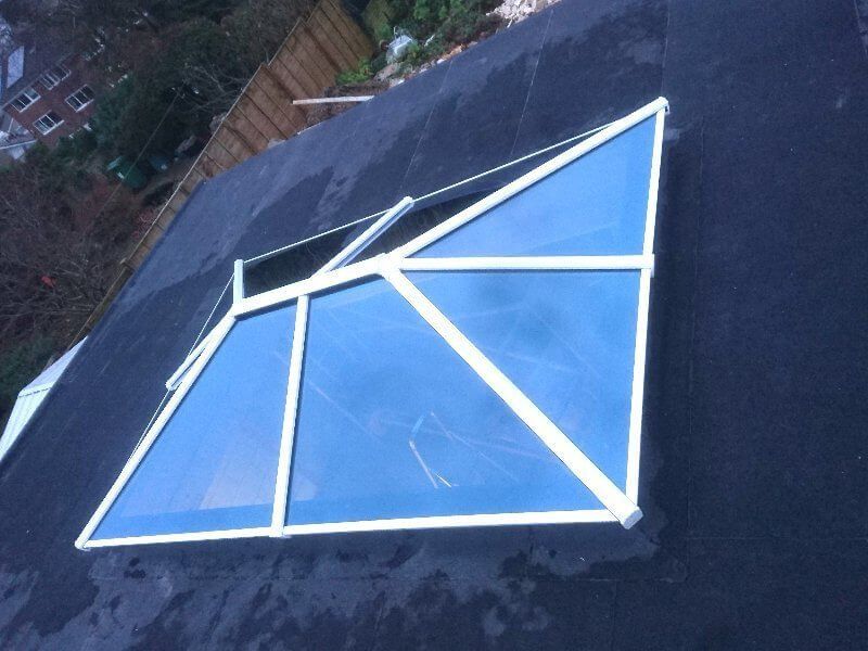 High-end aluminium roof lantern system