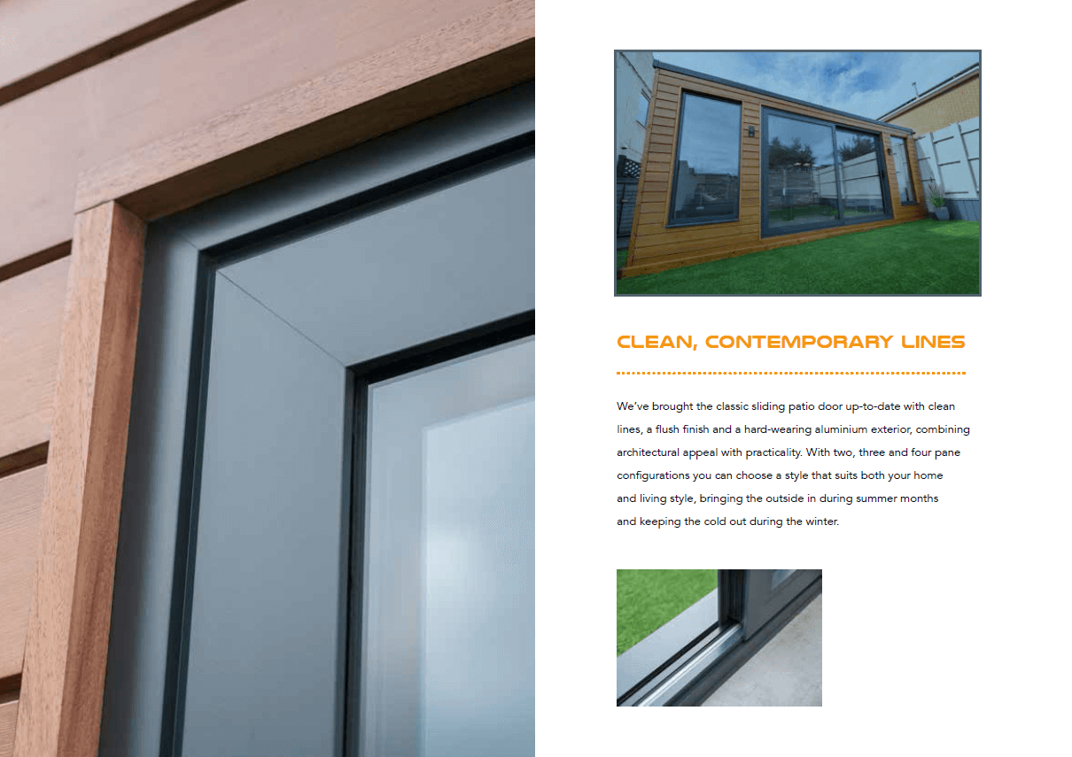 Warmcore inline patio door 6