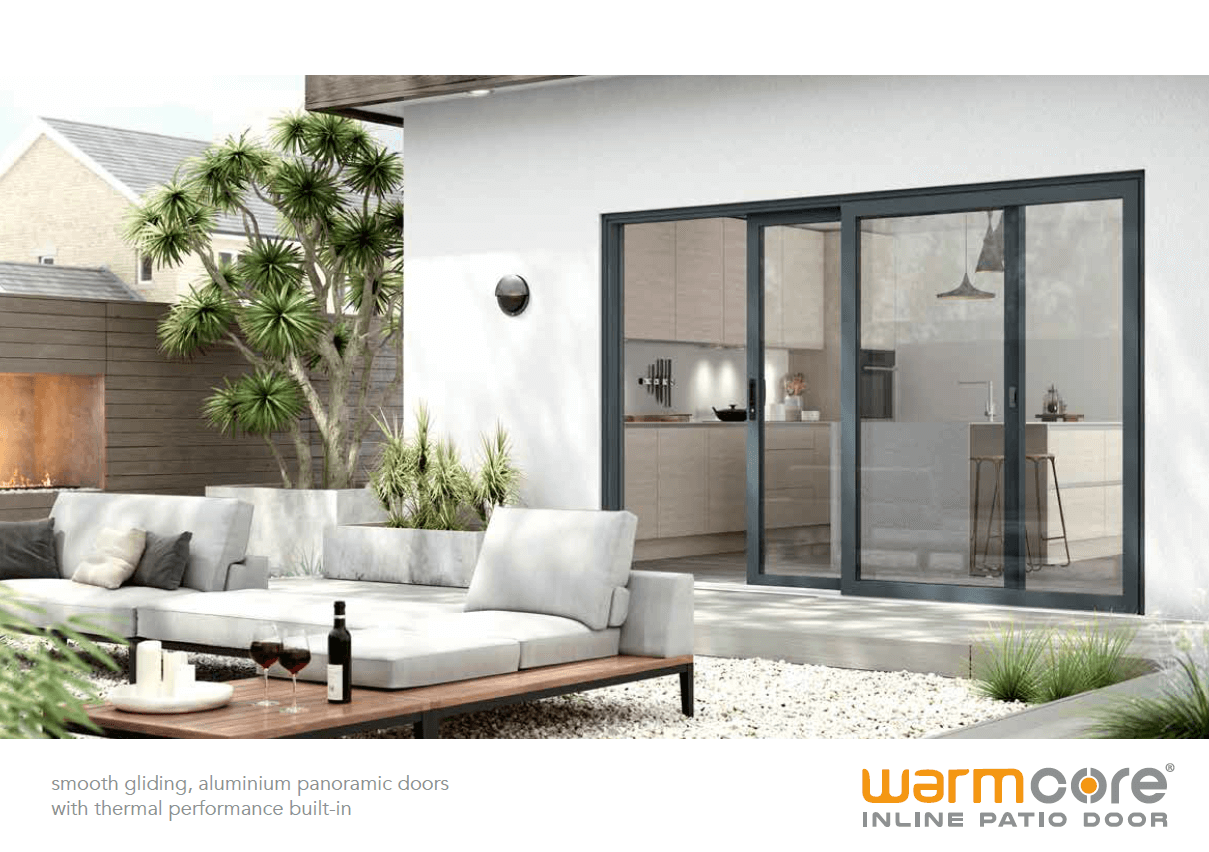 Warmcore inline patio door 1