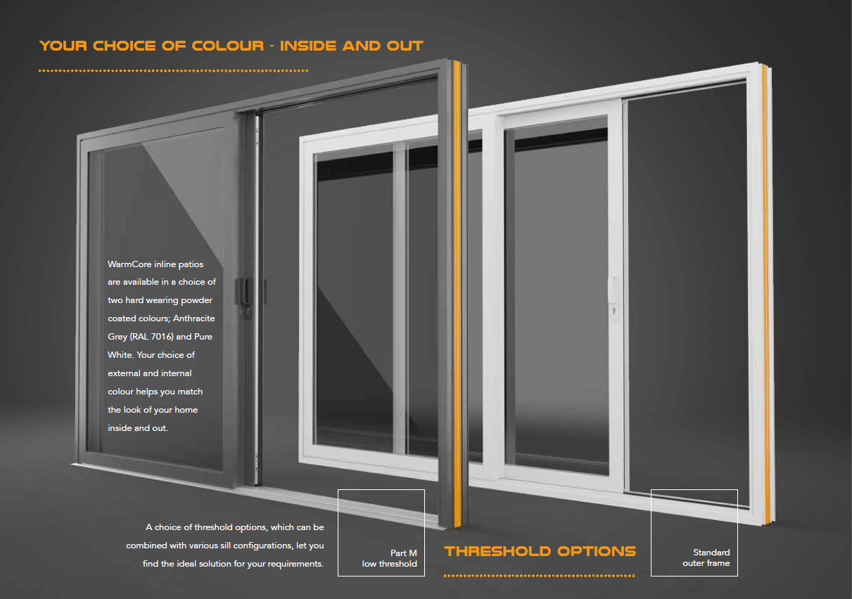 Warmcore inline patio door 5
