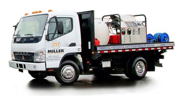 Pressure Washing Truck