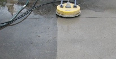 Steam Clean Concrete