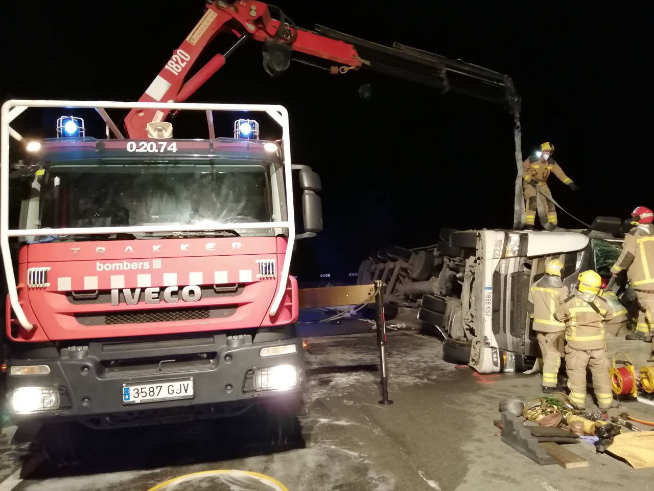 Accident camió