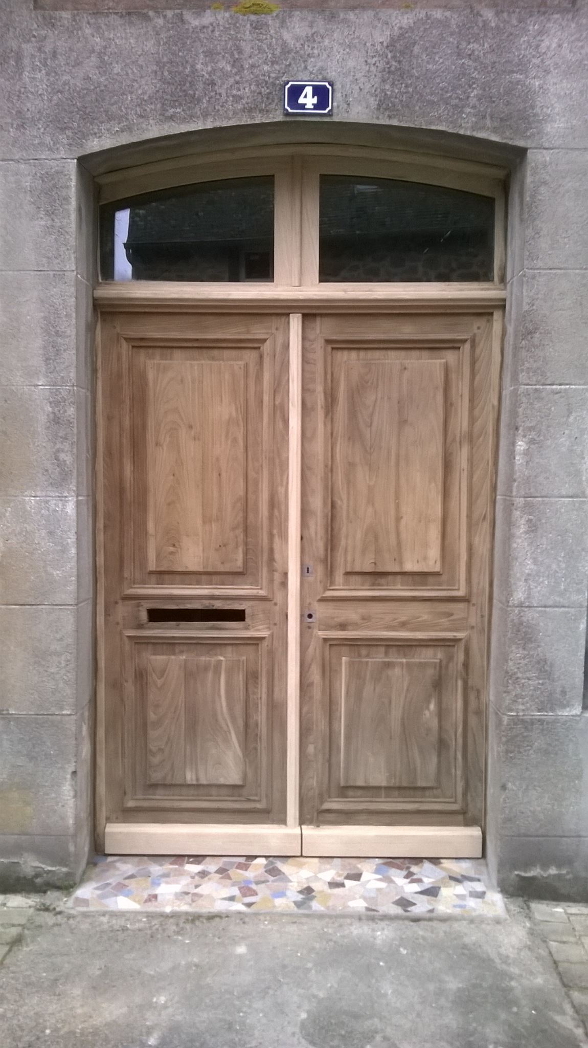 Rénovation de porte en bois
