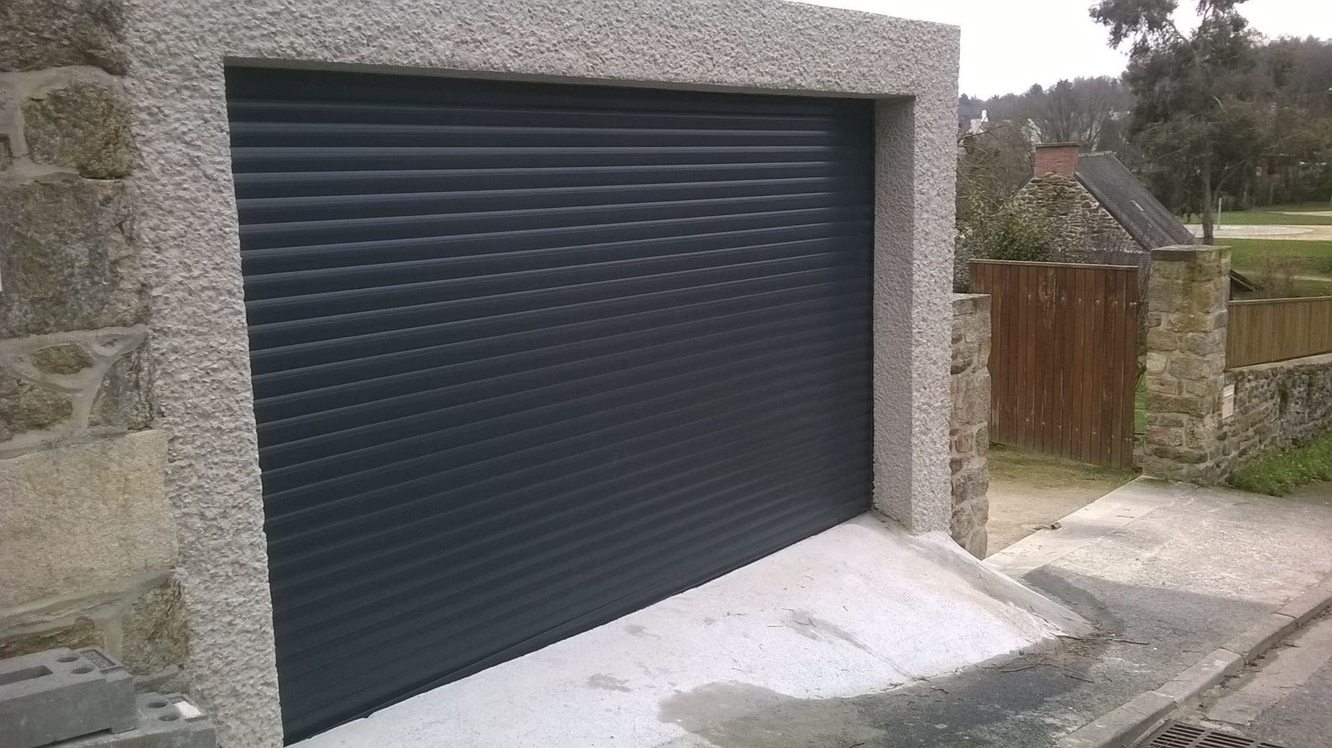portail de garage alu