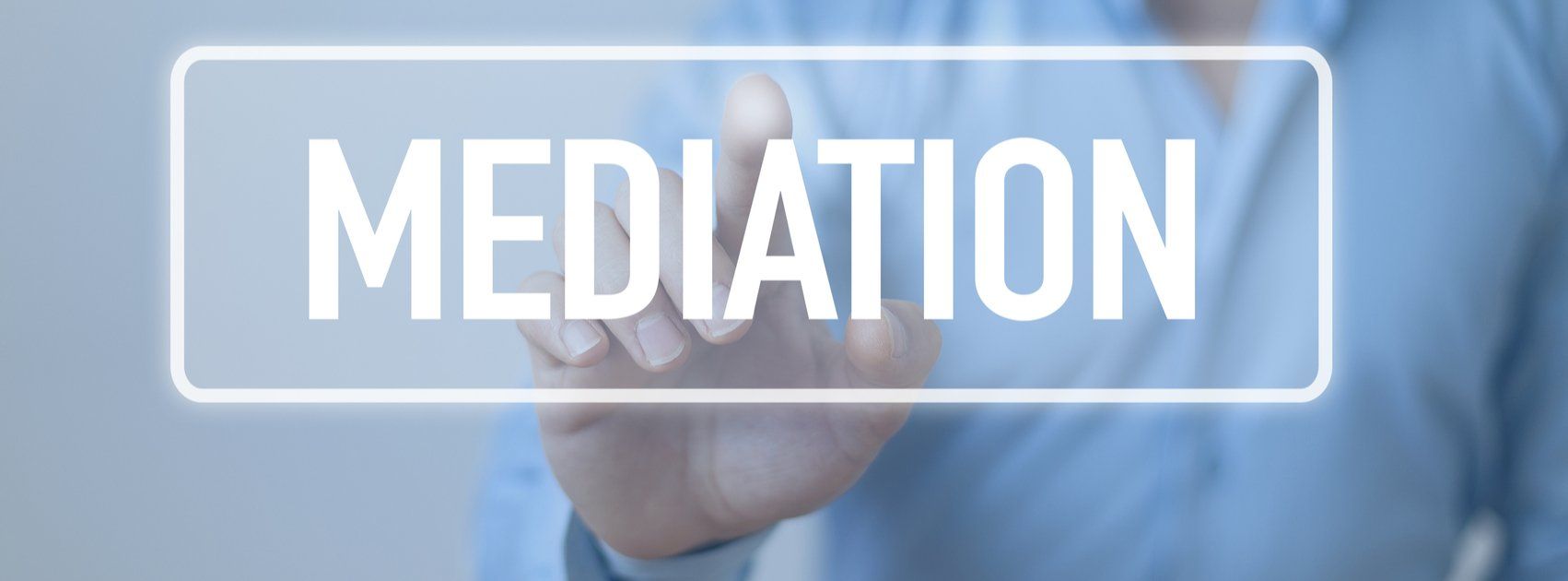 het woord 'mediation'