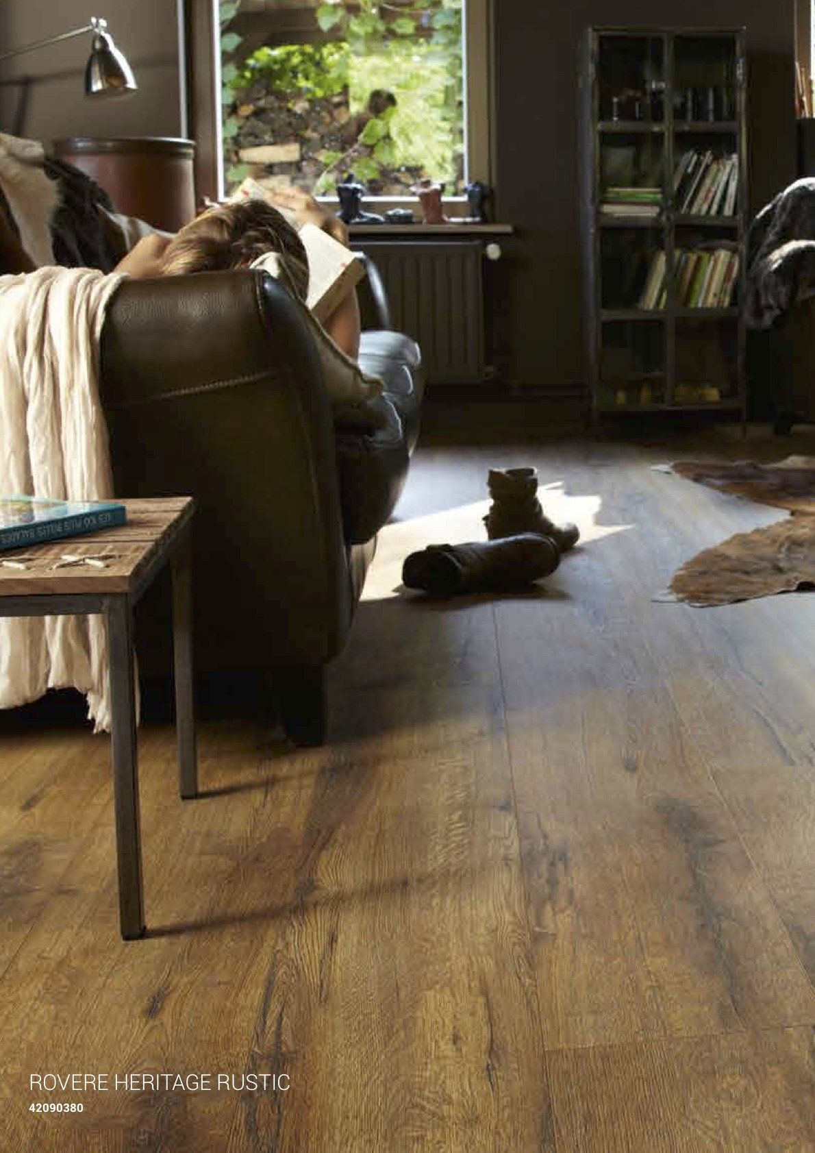 pavimento in legno anticato