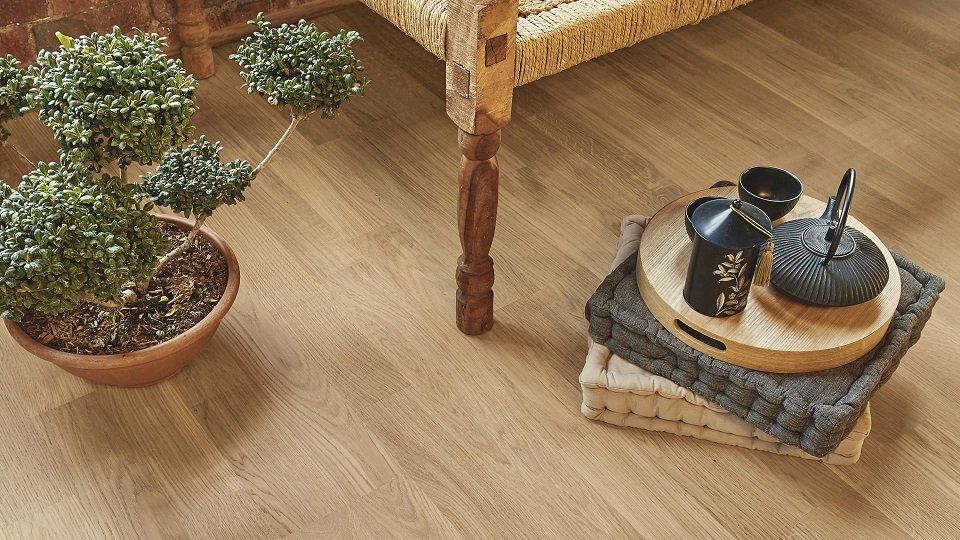 pavimento in legno sopraelevato