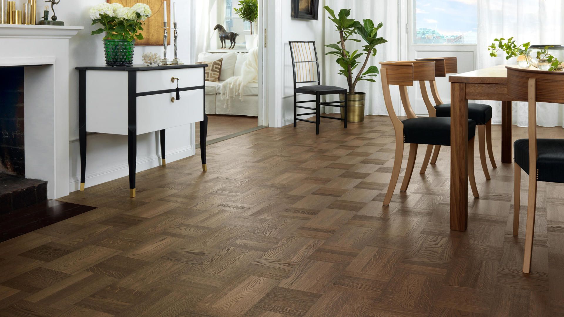 pavimento in legno per soggiorno