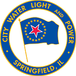 Springfield, IL City Water Light and Power Logo