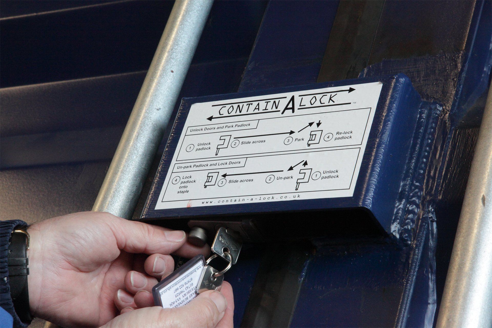 entrance to the self storage