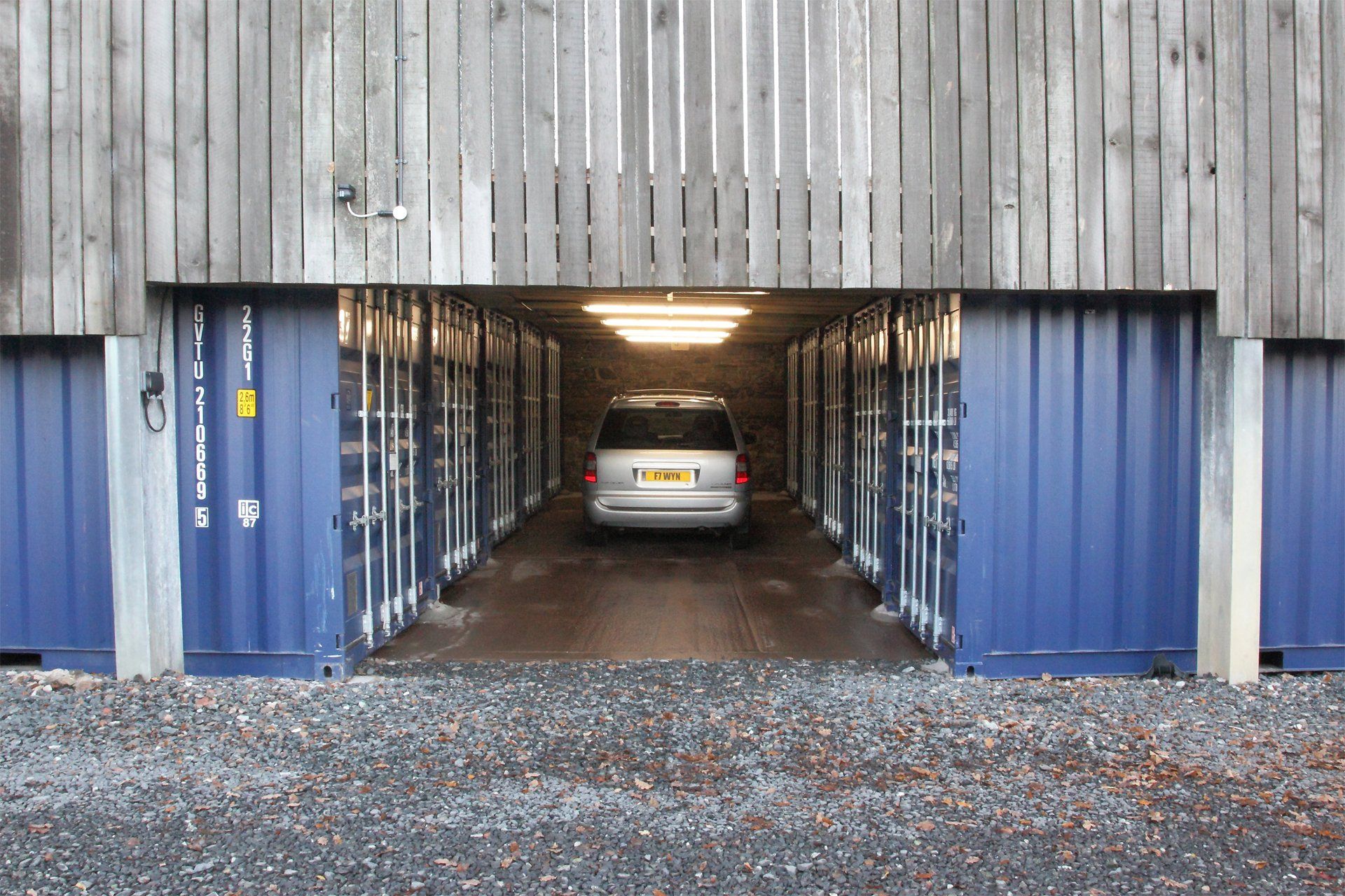 Undercover self storage solution