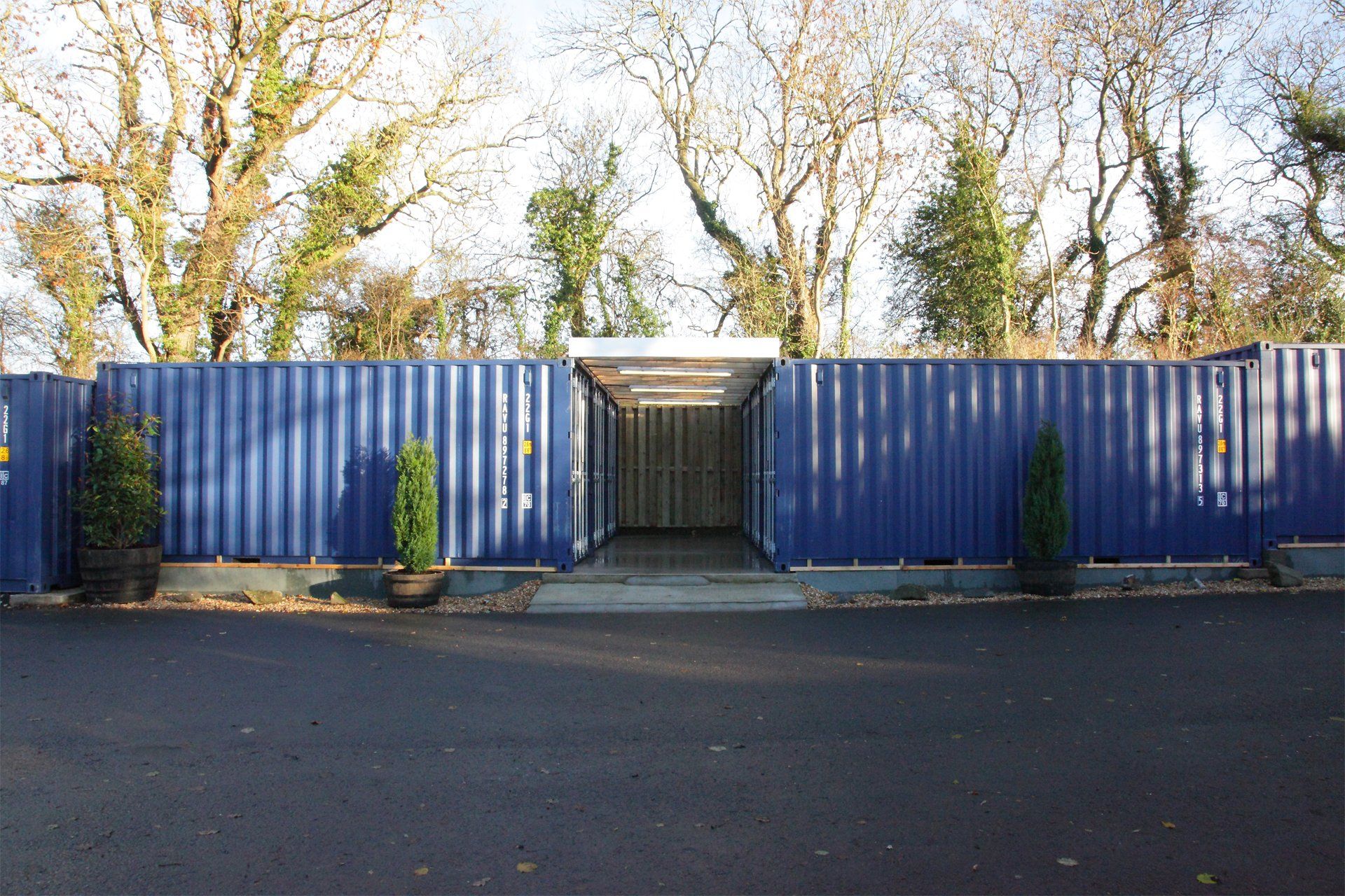 Self storage area