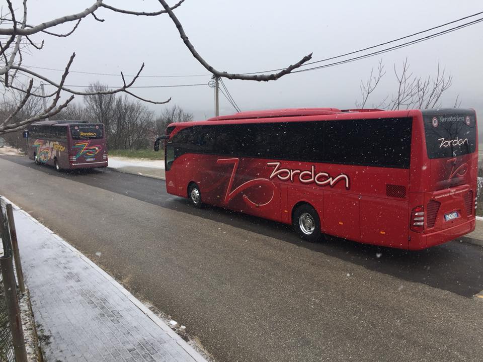 pullman su strada