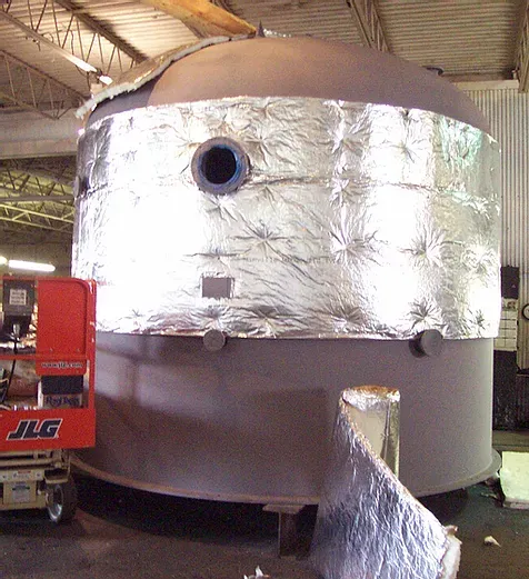 Tank with Insulating — Unites State, USA — Power Plant Service