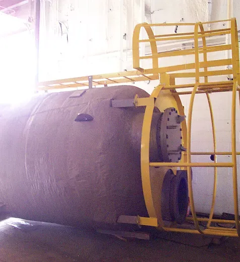 Tank with Handrail — Unites State, USA — Power Plant Service
