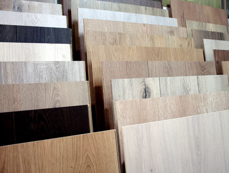 Vari tipi di parquet in vendita