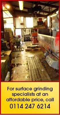 Grinding machines - Hackenthorpe, Sheffield - D. Hammond Grinding Services - workplace Grinding machines - Hackenthorpe, Sheffield - D. Hammond Grinding Services - workplace