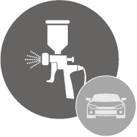 car paint icon