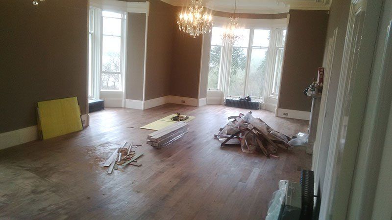 wooden flooring