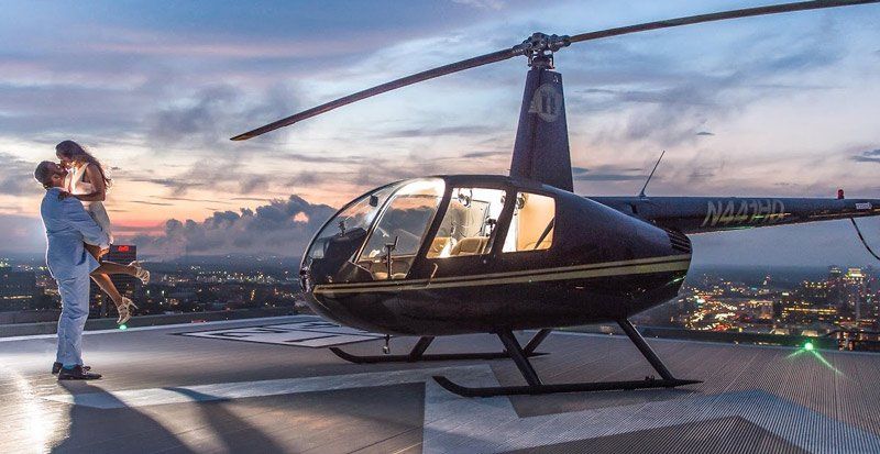 helicopter ride