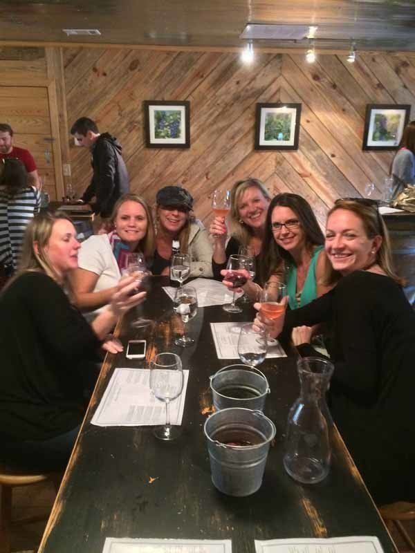 group of people out to lunch