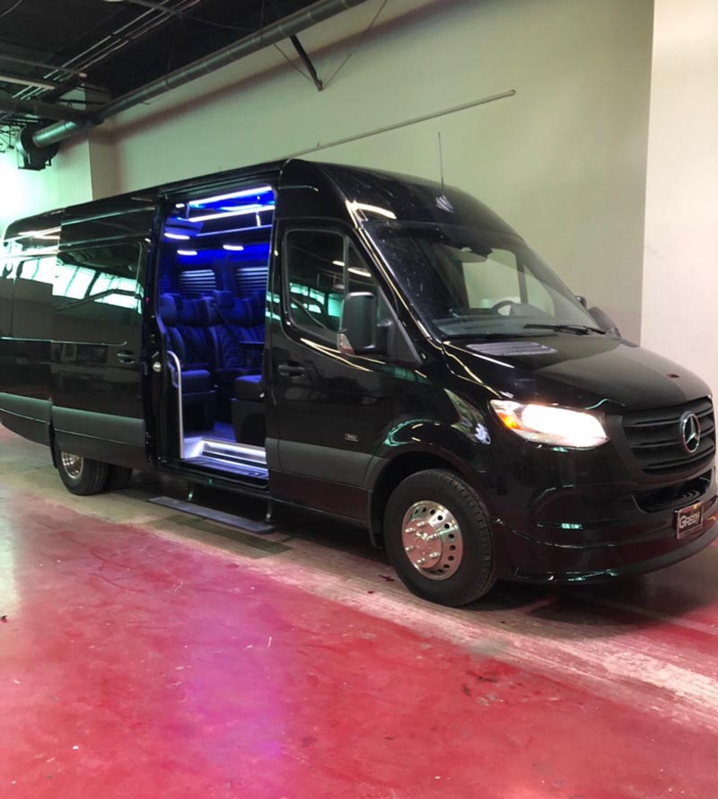 black van