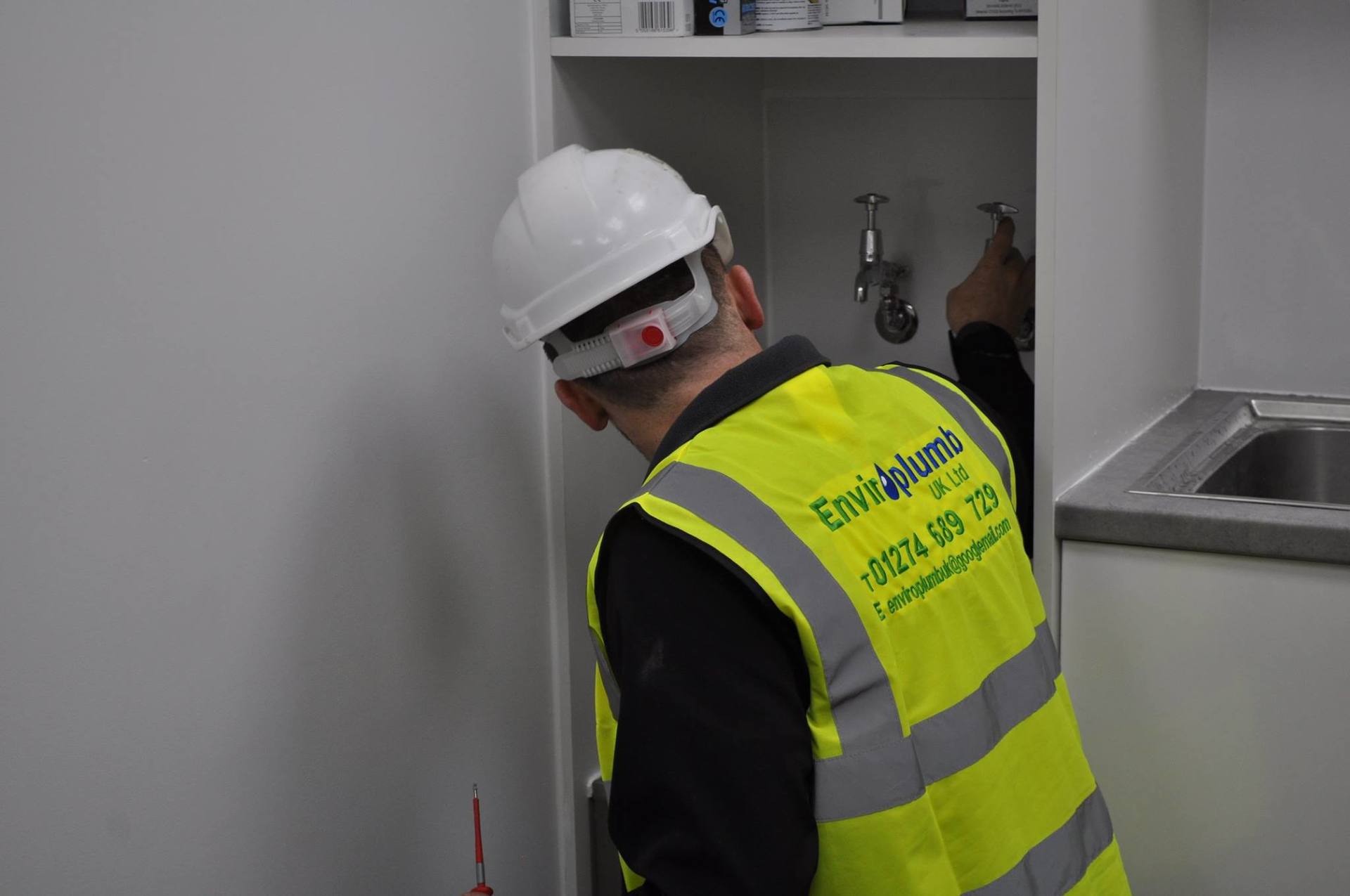 Central heating system installation