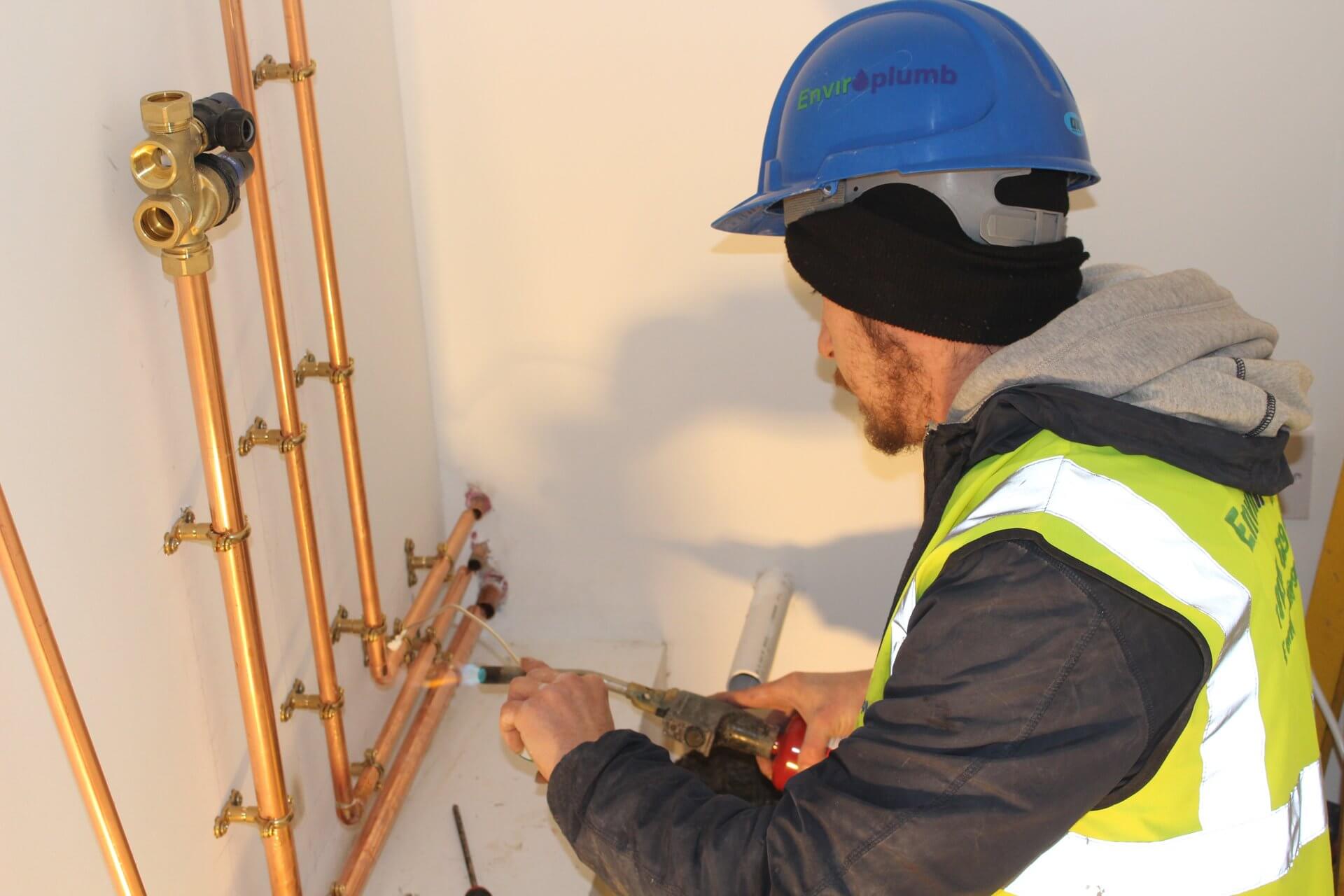 Fixing plumbing leaks