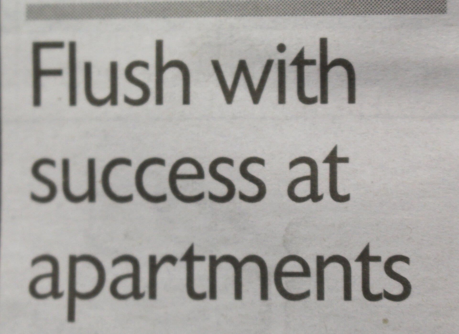 Newspaper clipping